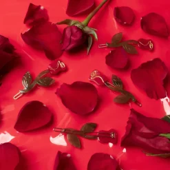 Rose Barrette Set by Winona Irene