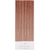 Rose Gold Foil Party Straws by Meri Meri