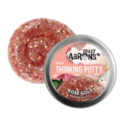 Rose Gold Mini Thinking Putty by Crazy Aarons