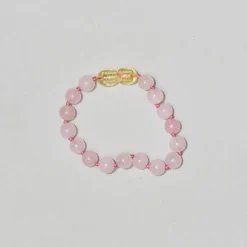 Rose Quartz Kids Bracelet by Nirrimis