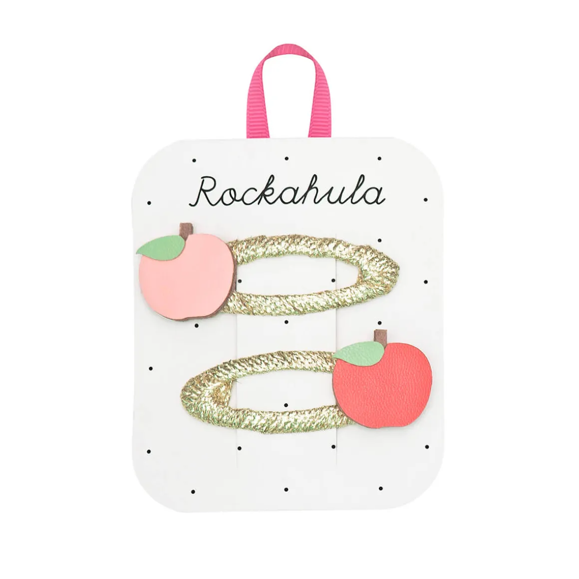 Rosy Apple Hair Clips by Rockahula