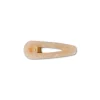 Round Hair Clip in Almond by Repose AMS