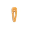 Round Hair Clip in Caramel by Repose AMS