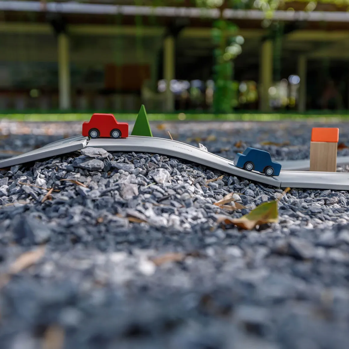 Rubber Road & Rail Set by PlanToys