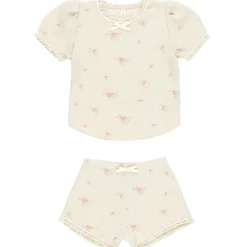 Ruby Set in Vintage Rose by Quincy Mae