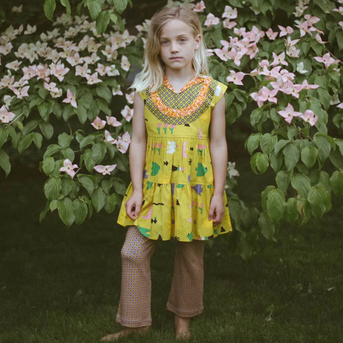 Ruthie Dress in Pistachio Daleyden Fête by Misha & Puff