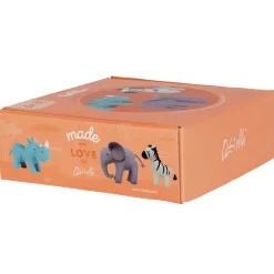 Safari Animals Holdie Folk Set by Olli Ella
