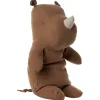 Safari Friends Rhino (Medium) in Chocolate by Maileg
