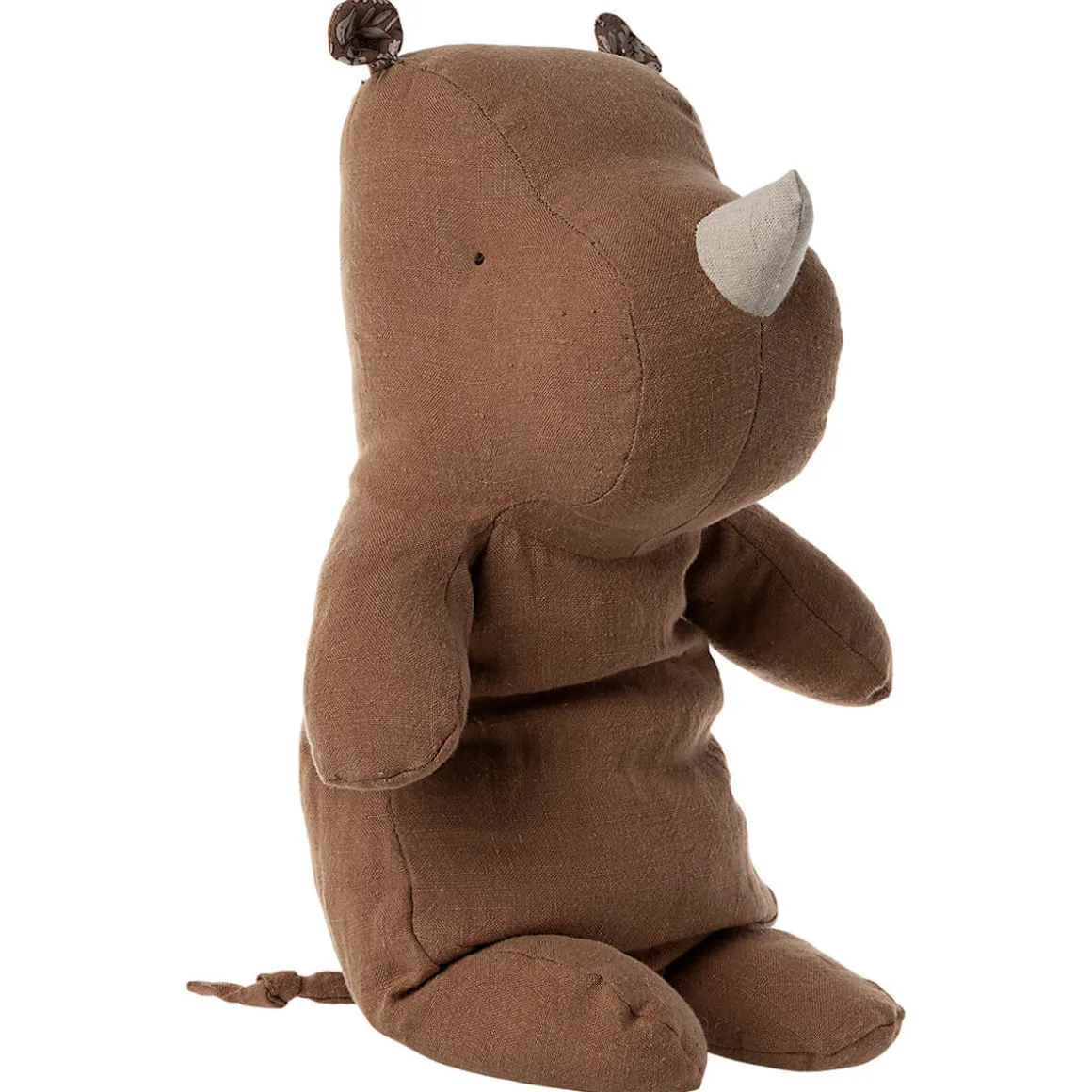 Safari Friends Rhino (Medium) in Chocolate by Maileg