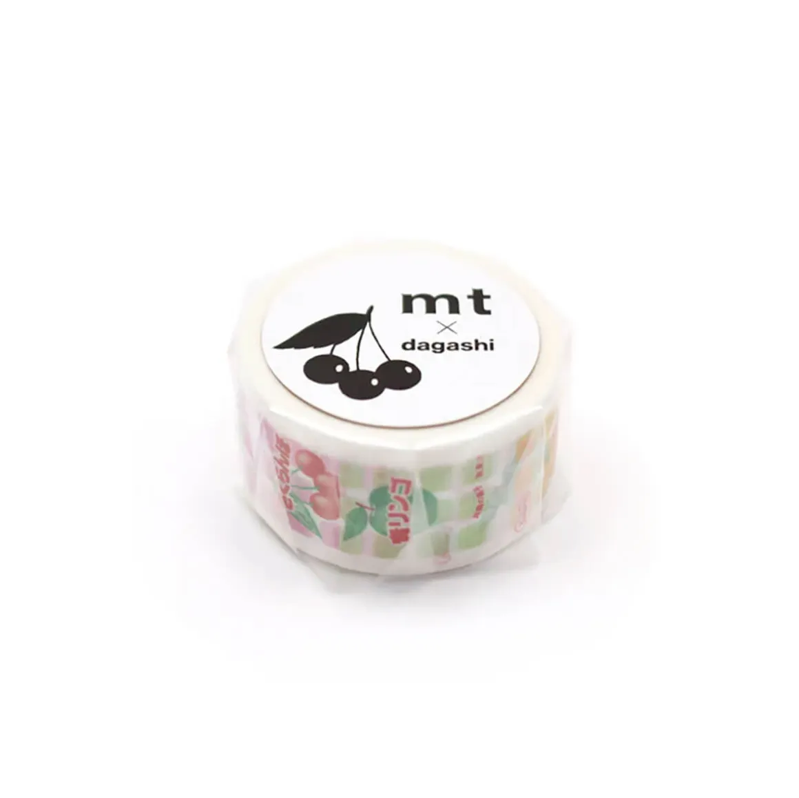 Sakuranbo Mochi Series 15mm Special Dagashi Washi Tape by MT Japan