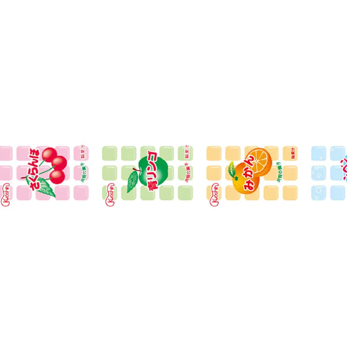 Sakuranbo Mochi Series 15mm Special Dagashi Washi Tape by MT Japan