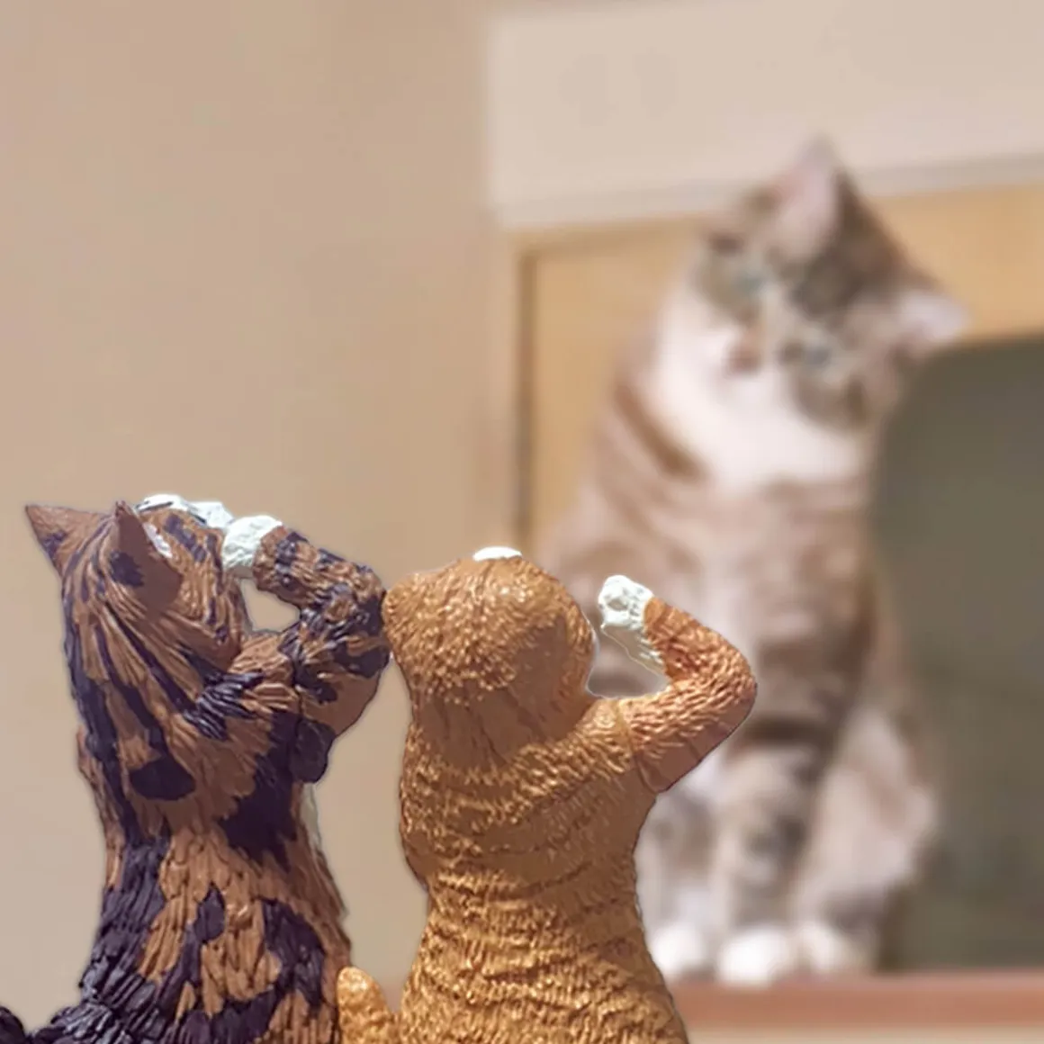 Salute Cat Blind Box by Yell Japan