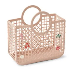 Samantha Basket With Charms in Rose by Liewood