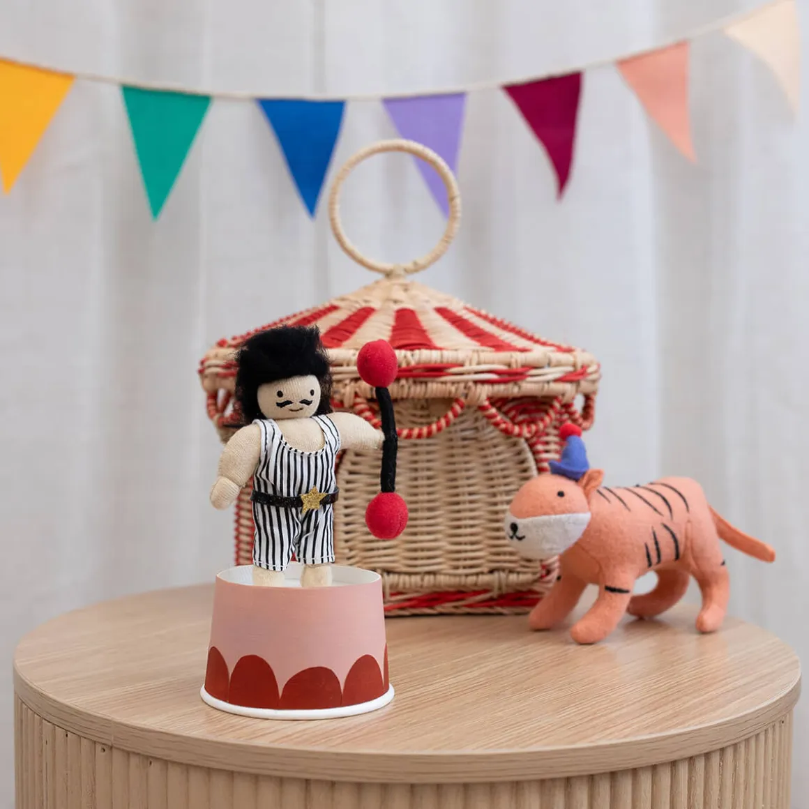 Samson The Strongman Holdie Folk Pocket-Sized Doll by Olli Ella
