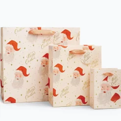 Santa Christmas Gift Bags (Assorted Sizes) By Rifle Paper Co.