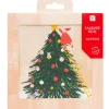 Santa Christmas Tree Napkins by Talking Tables