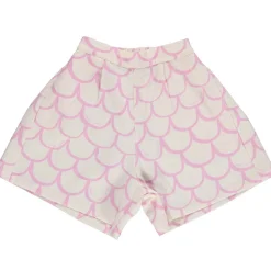 Scales Pleated Shorts in Pink Lavender by Beau Loves