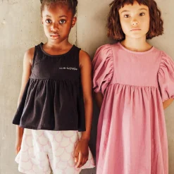Scales Pleated Shorts in Pink Lavender by Beau Loves