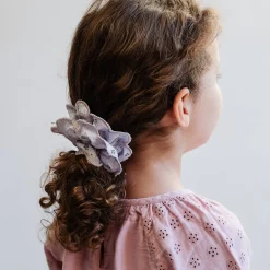 Scalloped Floral Scrunchie by Mimi & Lula