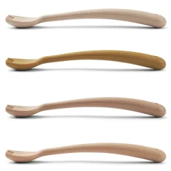 Scott Feeding Forks in Rose Multi Mix by Liewood (4 Pack)
