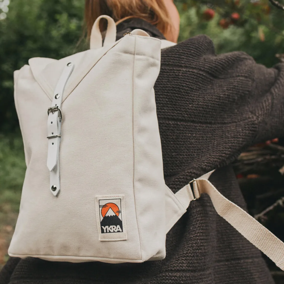 Scout Backpack in White by YKRA
