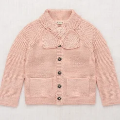 Scout Cardigan in Faded Rose by Misha & Puff - Last Ones In Stock - 6-8 Years