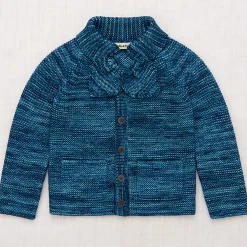 Scout Cardigan in Ocean Space Dye by Misha & Puff