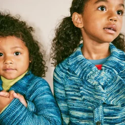 Scout Cardigan in Ocean Space Dye by Misha & Puff