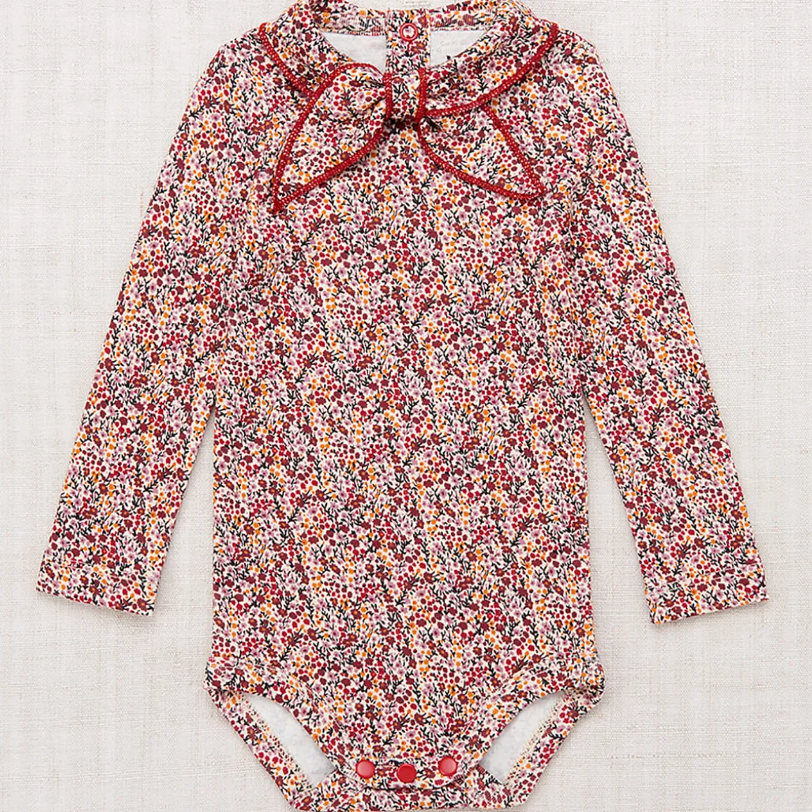 Scout Onesie in String Mini Floral by Misha & Puff
