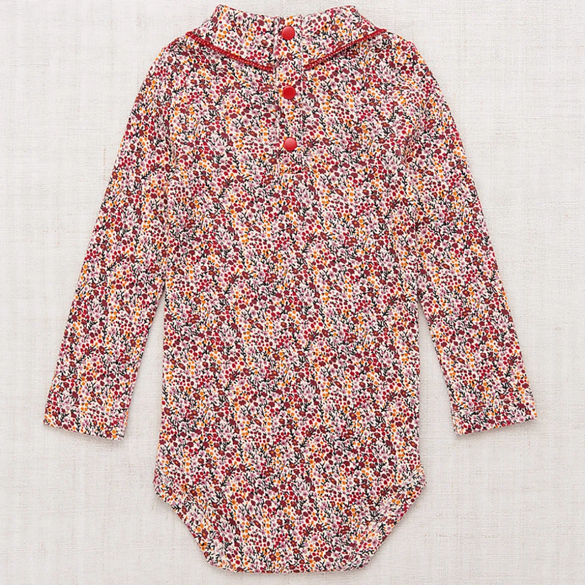 Scout Onesie in String Mini Floral by Misha & Puff
