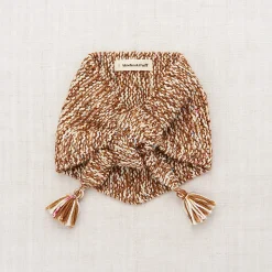 Scout Scarf in Acorn And Lollipop Confetti Marl by Misha & Puff