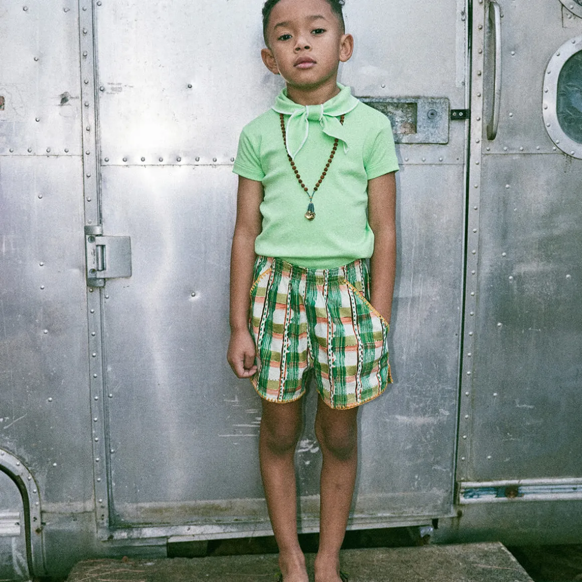 Scout Tee in Popsicle by Misha & Puff