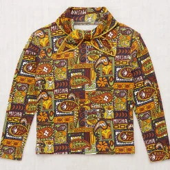 Scout Top in Fox Groovy Paisley by Misha & Puff