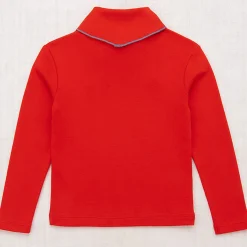 Scout Top in Red Flame by Misha & Puff - Last One In Stock - 5 Years