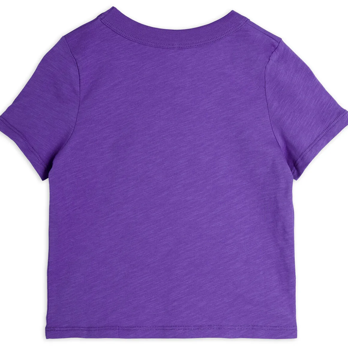 Seagull Embroidered T Shirt in Purple by Mini Rodini