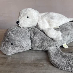 Seal Large Cuddly Animal in Grey by Senger Naturwelt