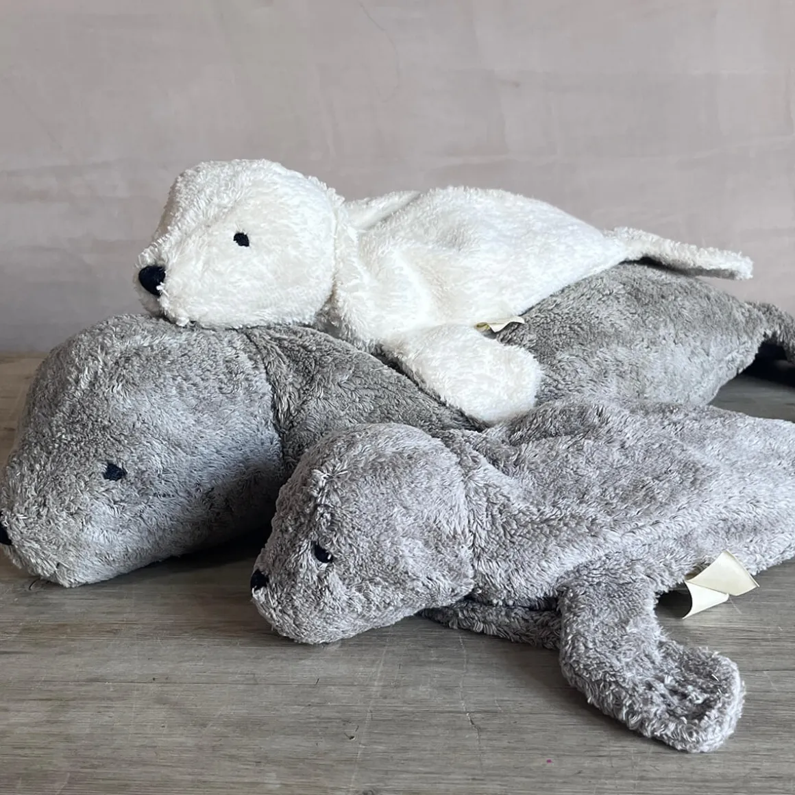 Seal Small Cuddly Animal in Grey by Senger Naturwelt