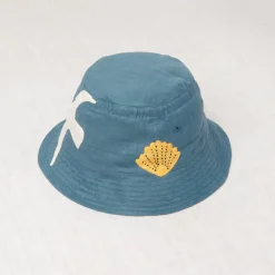 Seaside Bucket Hat in Blueslate by Misha & Puff