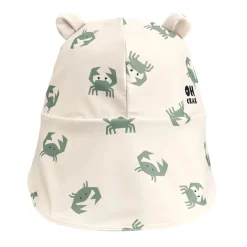 Senia UV Sun Hat With Ears in Crab / Sandy by Liewood