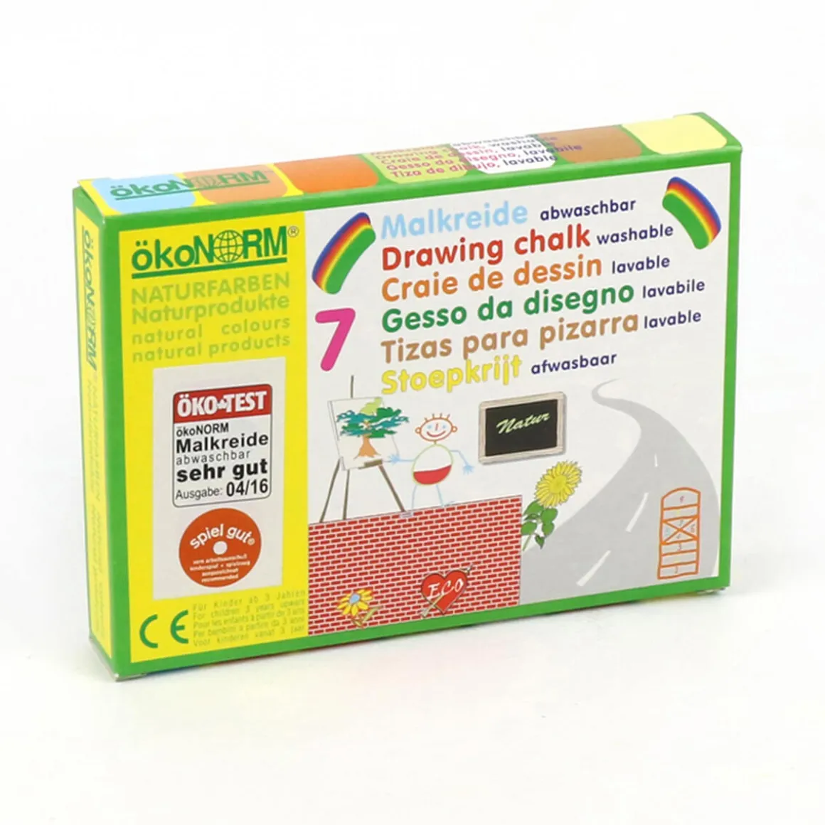 Set of 7 Drawing Chalks by OkoNorm