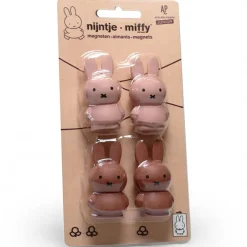 Set of Four Miffy Magnets in Powder / Terra by Atelier Pierre