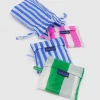Set of 3 Standard Bags in Painted Stripe by Baggu