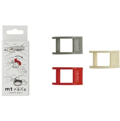 Set Of Three Nano Washi Tape Cutters (15mm) by MT Japan