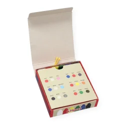 Set of 6 Water Soluble Rice Wax Crayons by Kitpas