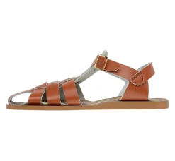 Shark Adult Sandals in Tan by Salt-Water - Last One In Stock - SW 4 / EUR 36