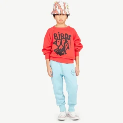 Shark Kids Sweatshirt in Red by The Animals Observatory - Last One In Stock - 4 Years