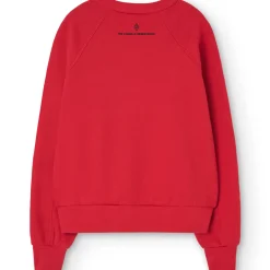 Shark Kids Sweatshirt in Red by The Animals Observatory - Last One In Stock - 4 Years