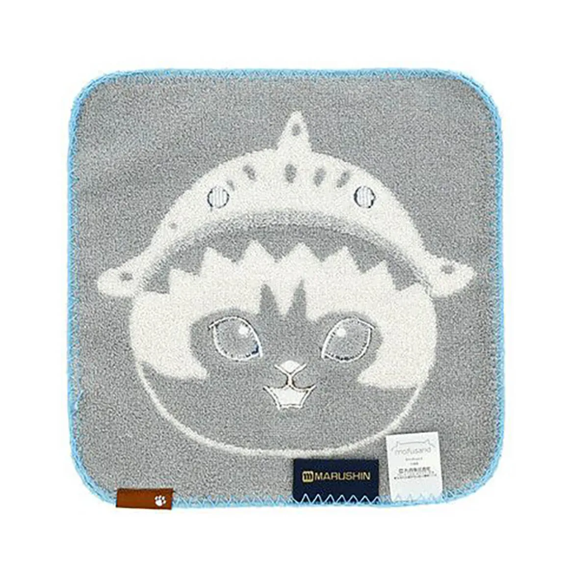 Shark Meow Mofusand Mini Hand Towel (25cm) by Marushin Japan