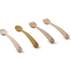 Shea Feeding Set in Rose Multi Mix by Liewood (4 Pack)