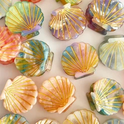 Shell Mini Hair Claw (2cm) in Various Colours by Hello Sakura